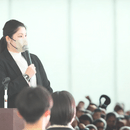 元あがり症/プレゼン・話し方改善アドバイザーの講座の風景