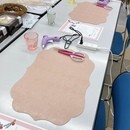 初心者様大歓迎プリザーブドフラワーアレンジ🌹の講座の風景