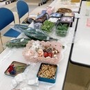 初心者様大歓迎プリザーブドフラワーアレンジ🌹の講座の風景