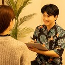 「寝落ち」ヘッドスパのプロ！サラリーマン経営者の講座の風景