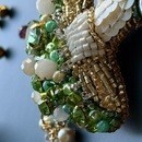 初心者OK！動物ビーズ刺繍/リュネビル刺繍の講座の風景