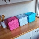 きれいに作れるコツがわかる！紙バンドレッスンの講座の風景