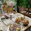 優しく心を癒してくれるの花雑貨を作りましょう♪の講座の風景