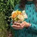 優しく心を癒してくれるの花雑貨を作りましょう♪の講座の風景