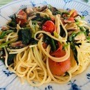 一皿完結パスタの講座の風景