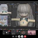 大手学習サイト最高評価のblender講師の講座の風景