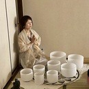 クリスタルボウル音浴で頭の休息と身体の安心を提供の講座の風景