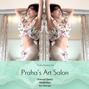 ベリーダンスで踊る瞑想・心を描くアートセラピーの講座の風景
