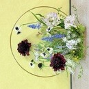 フラワーアレンジメント全て学ぶ事が出来ますの講座の風景