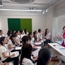 選ばれるスピーチトレーニング・初心者司会レッスンの講座の風景