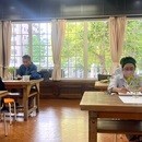 短時間であなたらしく★淡彩スケッチの講座の風景