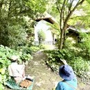短時間であなたらしく★淡彩スケッチの講座の風景