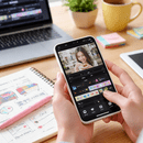 【マンツーマンでわかりやすい】スマホで動画編集の講座の風景