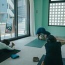 ヨガで毎日を最高に輝かそう！の講座の風景