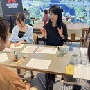 ブッダの知恵に学ぶ　お悩み相談カフェの講座の風景