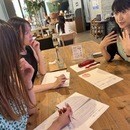 ブッダの知恵に学ぶ　お悩み相談カフェの講座の風景