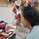 60代からの若見えメイク/ カバーする簡単テクの講座の風景