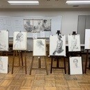 ヌードデッサン講座の講座の風景