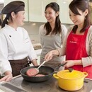 ラ・キャリエールクッキングスクールの開催する講座の風景