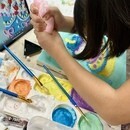 イラストが好きな方に絵の世界をもっと深くまで！の講座の風景