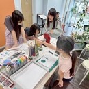 イラストが好きな方に絵の世界をもっと深くまで！の講座の風景