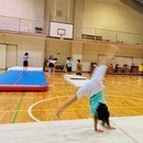 元USJショーダンサーから教わるバク転！！の講座の風景