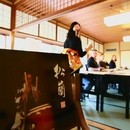 元CAが教える、海外の方と一緒にオンライン書道の講座の風景