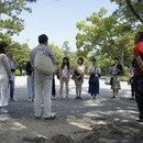 実際の神社をお参りして日本神話を学ぼう！の講座の風景