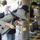 実際の神社をお参りして日本神話を学ぼう！の講座の風景