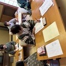     やさしさを、文字にのせて美しくの講座の風景