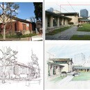 気軽に自分発見！色鉛筆画と淡彩スケッチレッスンの講座の風景