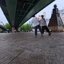 ストリートサッカーで足技を身に着けようの講座の風景
