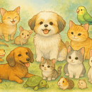 自分史家族ペットをAI絵本に。Canvaで収入化への講座の風景