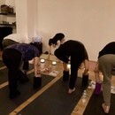 心療内科・精神科でも伝えるやさしいヨガの講座の風景