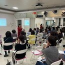 顔が変われば心が変わる✨たるみ改善・笑顔表情専門家の講座の風景