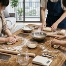焼きたての幸せを届けるパン教室の講座の風景