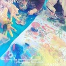 ぐるぐるの木(親子お絵描き青空教室)の講座の風景