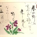 百人一首から和歌を選び仮名書を勉強します。の講座の風景
