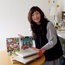 思い出を絵にしたり♪描くことって楽しいを伝える教室の講座の風景