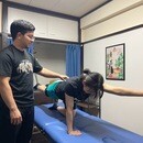 柔道整復師が教える、審美系アスリートの体づくりの講座の風景
