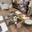 健康･時短･献立力up！毎日幸せになれる料理教室😊の講座の風景