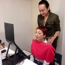 lipsヘアメイク銀座の講座の風景