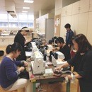 『つくる』楽しみ『身に付ける」喜びをお伝えしたい♡の講座の風景