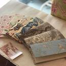 フランス生地屋で生地を楽しむ教室の講座の風景