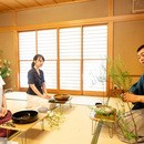 RIJO　生け花教室の講座の風景