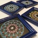 初心者さんでも大丈夫。癒しの曼荼羅アート♪の講座の風景
