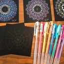 初心者さんでも大丈夫。癒しの曼荼羅アート♪の講座の風景