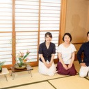 RIJO　生け花教室の講座の風景