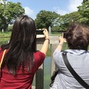 スマホカメラとインスタ、実践心理学の使い方のお伝えの講座の風景