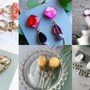 ガラスカボションアクセサリー・雑貨の講座の風景